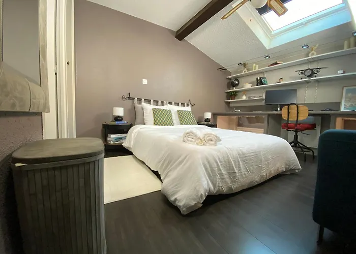 Cosy - Loft In Center - Duplex Au Coeur De דירה